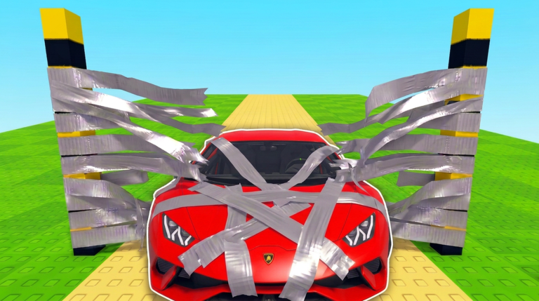 Cars VS Tape official Roblox cover art